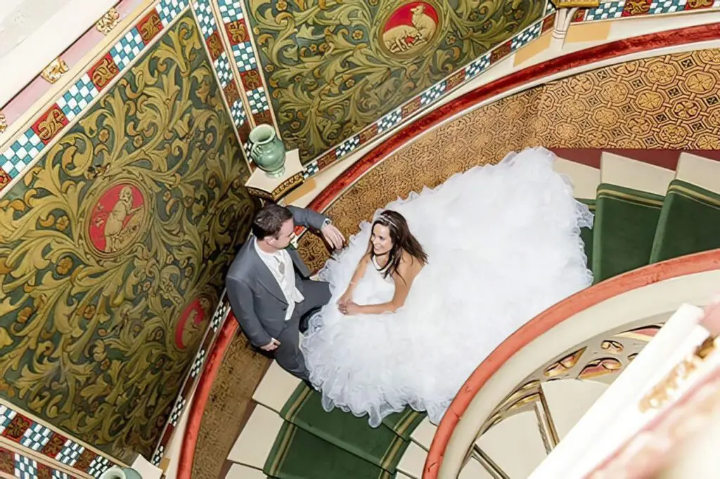 Cardiff Castle wedding photographer