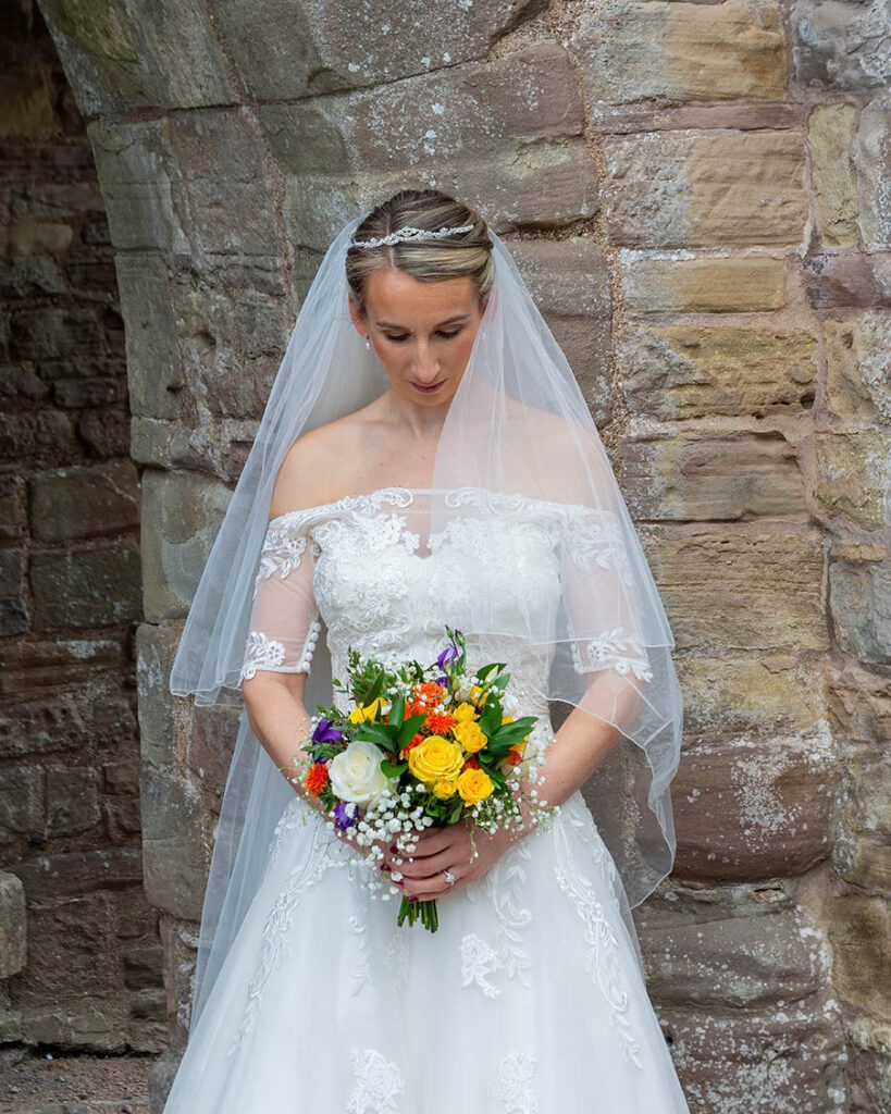 wedding photography at Tintern Abbey