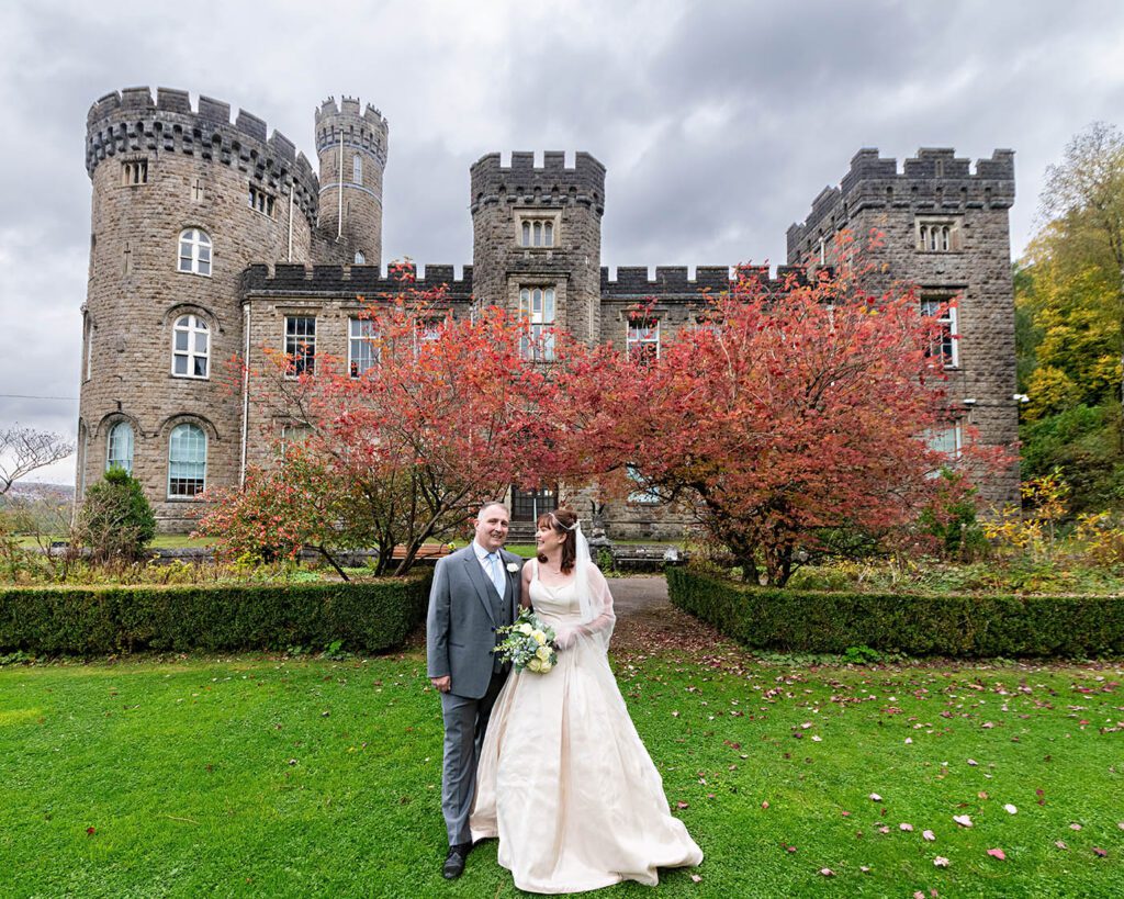 wedding photographer at Cyfarthfa Castle