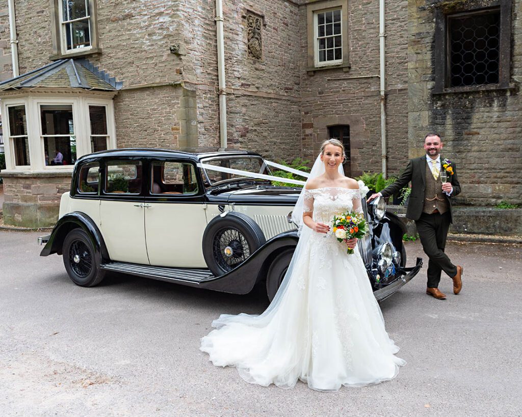 wedding photography at Drybridge House