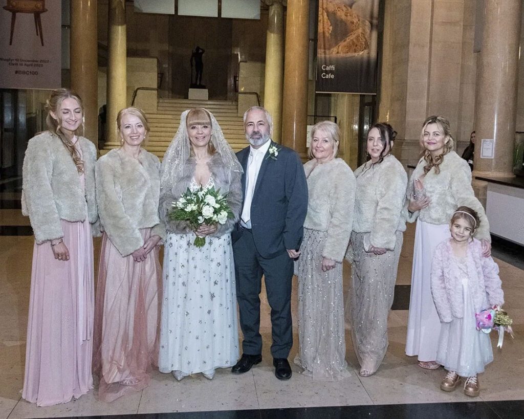 National Museum Cardiff wedding photography