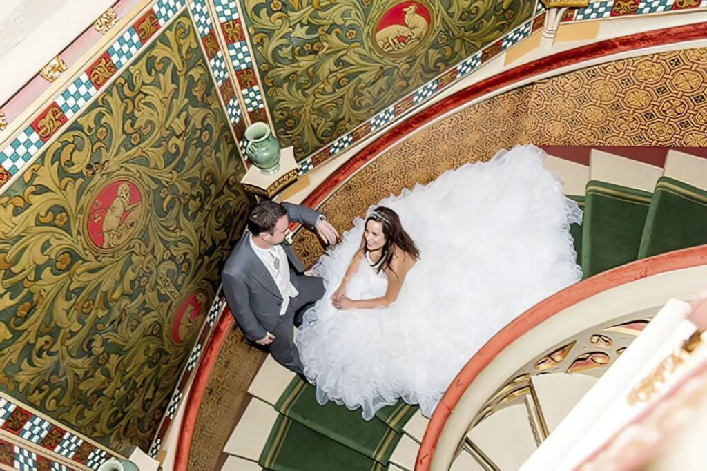 Cardiff Castle wedding photographer