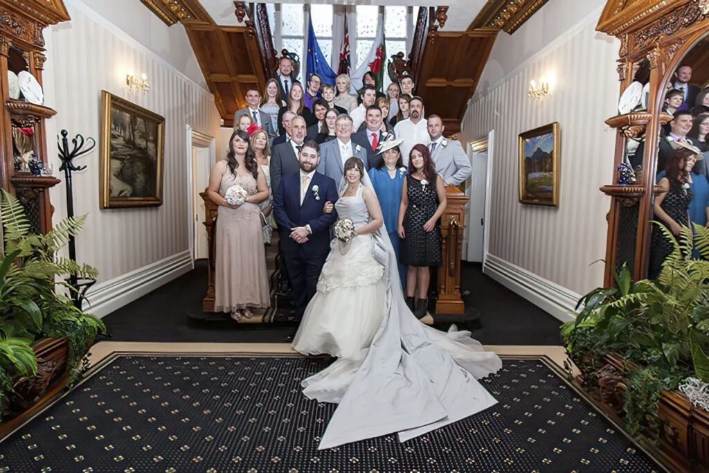 Mansion House Cardiff wedding photography