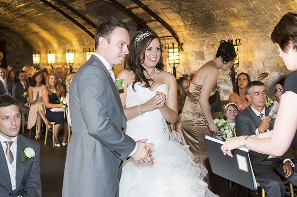 The Undercroft Cardiff Castle wedding