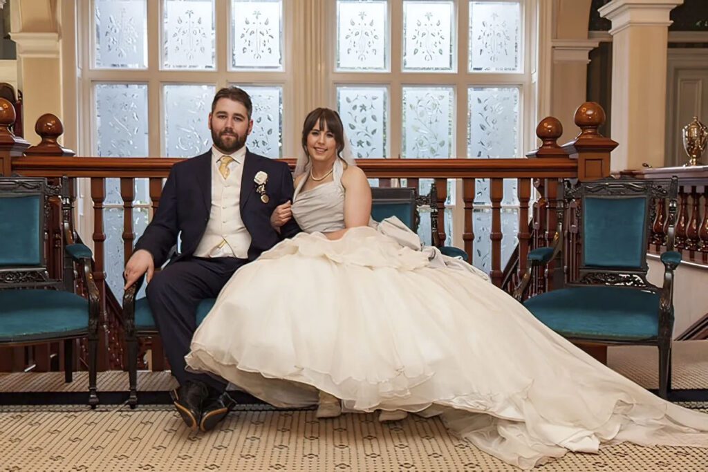 Cardiff Mansion House wedding photographer