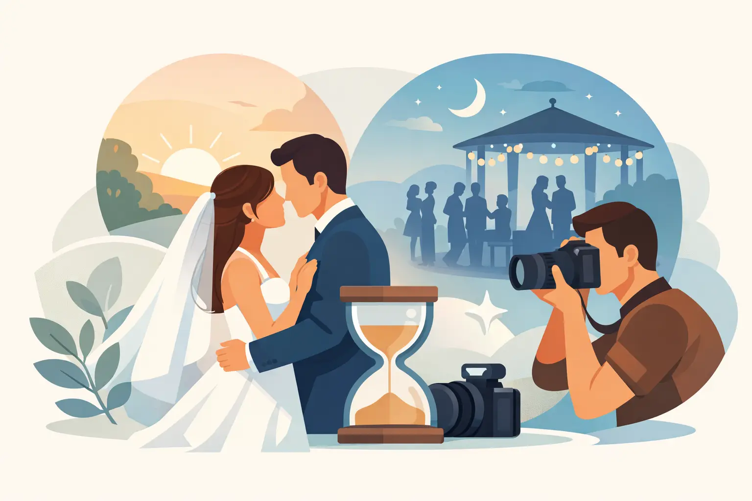 When Should Wedding Photos Start?
